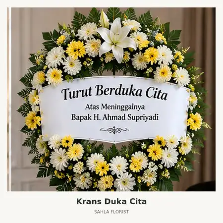Krans Bunga Duka Kanigaran